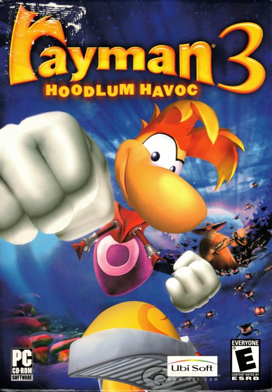 Rayman 3 Hoodlum Havoc box art for Playstation 2